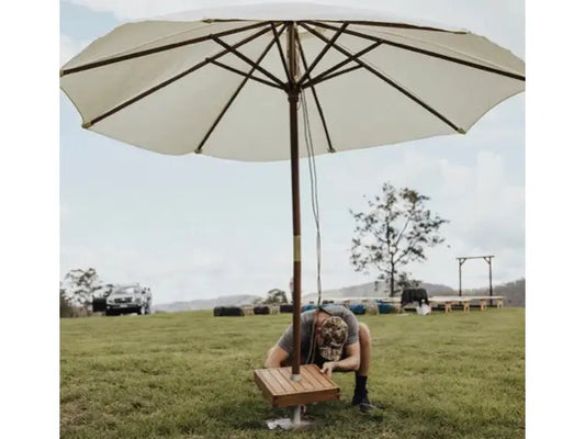 White Market Umbrella